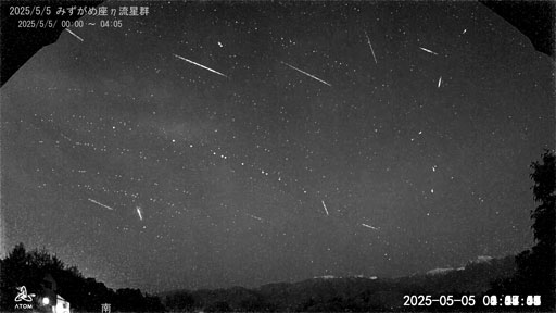 2025 みずがめ座η流星群